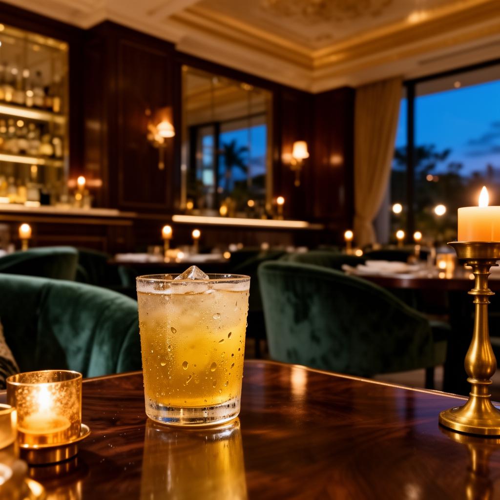 Ambiance du lounge Le Privé